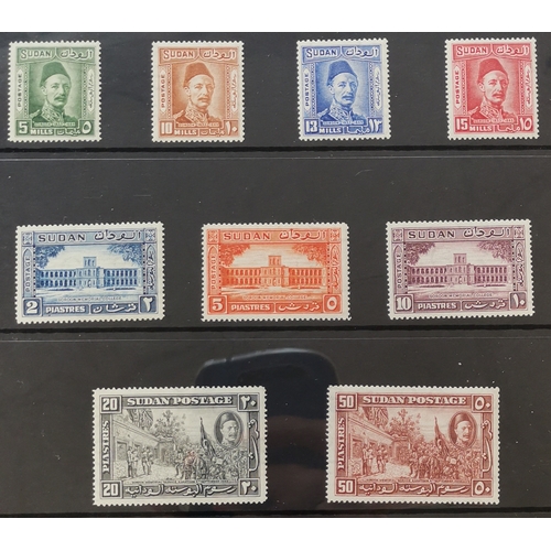 7 - M collection of BC + some GB on stocksheets in binder  generally clean  and much unmounted  incl. An... 