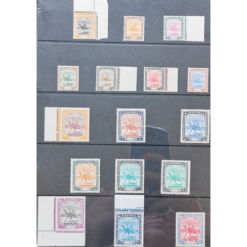 7 - M collection of BC + some GB on stocksheets in binder  generally clean  and much unmounted  incl. An... 