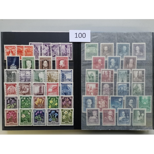 100 - ***VIDEO AVAILABLE*** Fine M collection in stockbook  the majority unmounted  incl. 1925-30 Air to 1... 