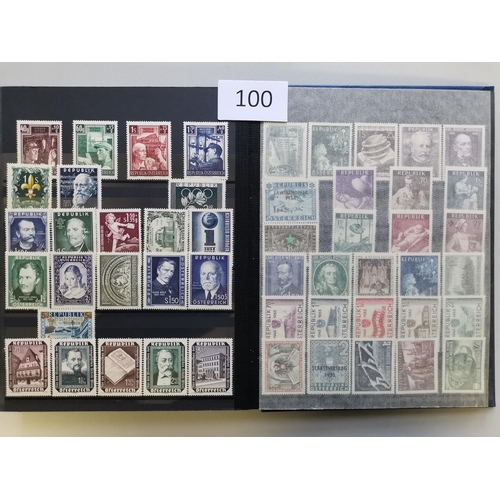 100 - ***VIDEO AVAILABLE*** Fine M collection in stockbook  the majority unmounted  incl. 1925-30 Air to 1... 