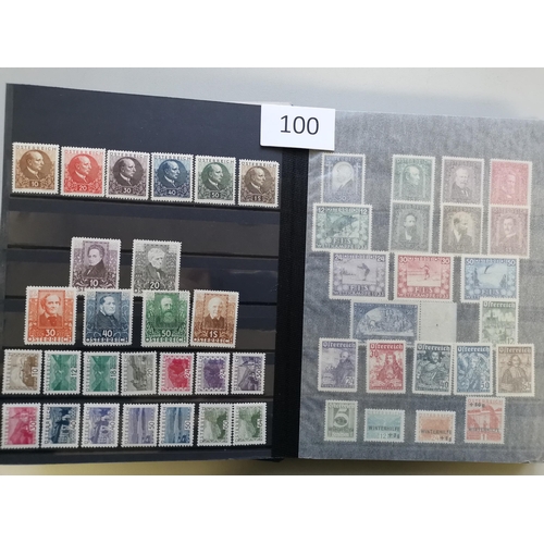 100 - ***VIDEO AVAILABLE*** Fine M collection in stockbook  the majority unmounted  incl. 1925-30 Air to 1... 