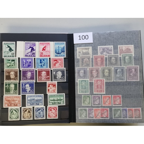 100 - ***VIDEO AVAILABLE*** Fine M collection in stockbook  the majority unmounted  incl. 1925-30 Air to 1... 