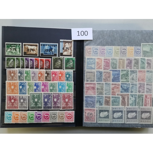 100 - ***VIDEO AVAILABLE*** Fine M collection in stockbook  the majority unmounted  incl. 1925-30 Air to 1... 