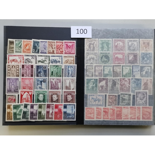 100 - ***VIDEO AVAILABLE*** Fine M collection in stockbook  the majority unmounted  incl. 1925-30 Air to 1... 