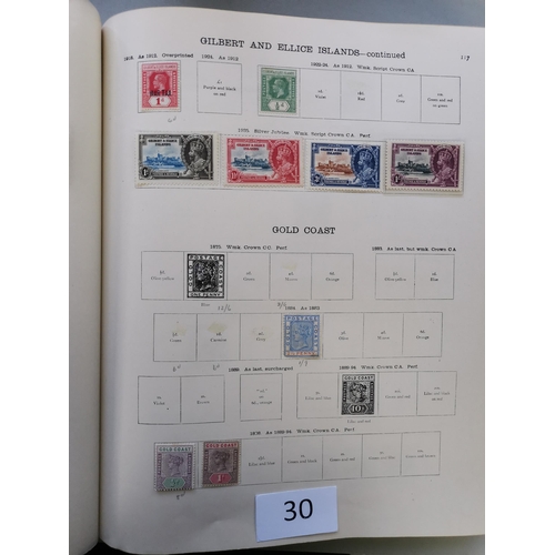 30 - M collection of BC in New Ideal album  varied condition  useful oddments incl. a range of 1935 Jubil... 