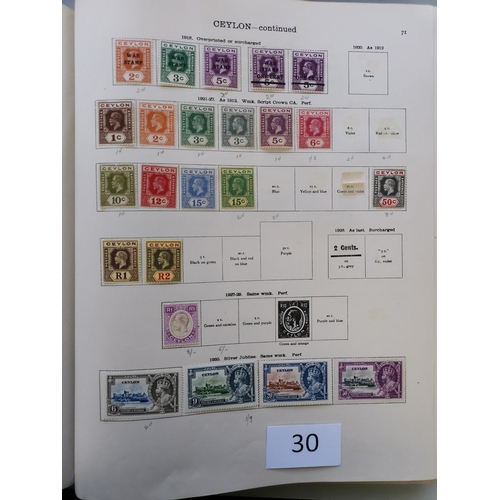 30 - M collection of BC in New Ideal album  varied condition  useful oddments incl. a range of 1935 Jubil... 