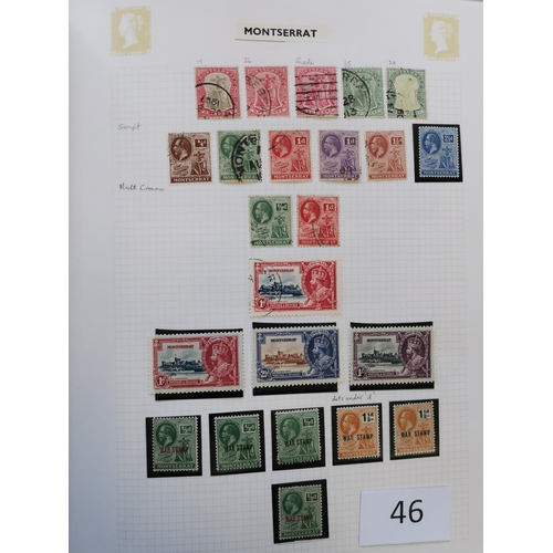 46 - BC M and U collection of M-N countries  mostly QV to 1960's period  noted New Guinea 1939 to 5/- M. ... 