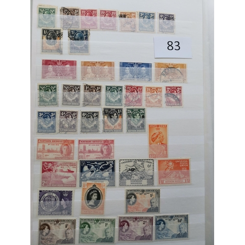 83 - BRITISH AFRICA. M and U collection of mainly KGV to early QE period  incl. N. and S. Rhodesia  Zanzi... 