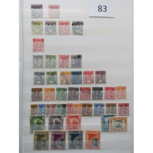 83 - BRITISH AFRICA. M and U collection of mainly KGV to early QE period  incl. N. and S. Rhodesia  Zanzi... 