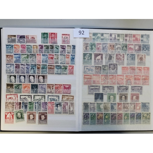 92 - Mainly FU collection of Germany 1940's  1950's with good range of better commem sets  E. Germany m/s... 