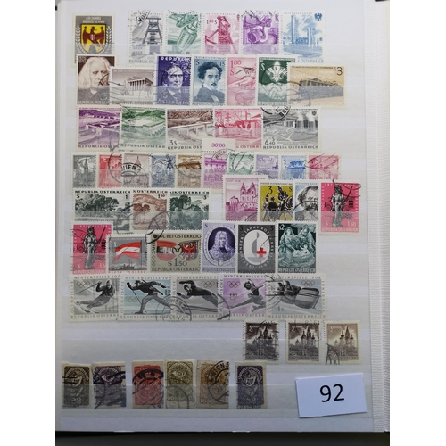 92 - Mainly FU collection of Germany 1940's  1950's with good range of better commem sets  E. Germany m/s... 