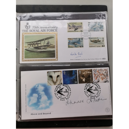 641 - A collection of signed covers  GB and other countries  with WWII related signatures. (50 covers)