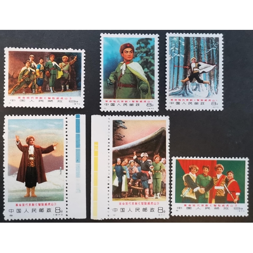 120 - CHINA.  1970-71 Taking Tiger Mountain set UM. SG2435-40. (6)