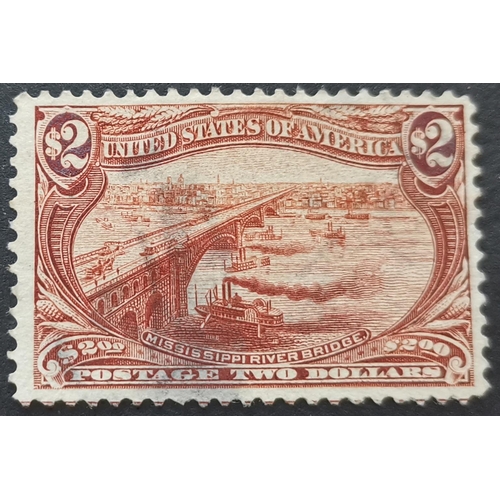 189 - UNITED STATES OF AMERICA.  1898 Omaha $2 FU. SG299. Cat. £1 200. (1)