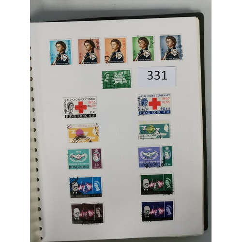 331 - HONG KONG.  1953-late 1990's range of used/fine used commem sets/odd values  defins  later m/s's on ... 