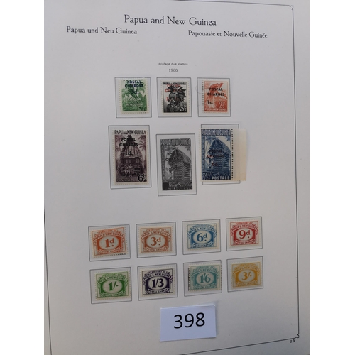 398 - PAPUA NEW GUINEA.  1952-2000 collection in printed KABE album  1952 to £1 M  then virtually all unmo... 