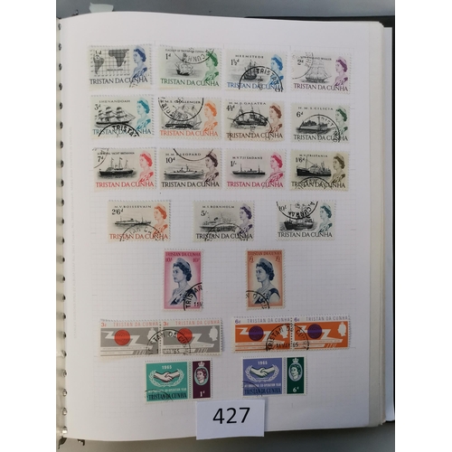 427 - TRISTAN DA CUNHA.  1953-c.2000 fine used collection of defin sets noting 1954  1960 and 1961 sets  c... 