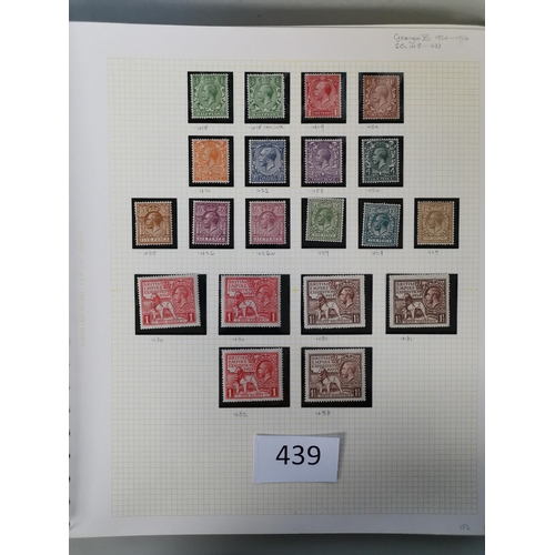 439 - GB MISC.  1840-1951 mint/used collection in binder  QV used noting 1840 1d black (2)  SP range incl.... 