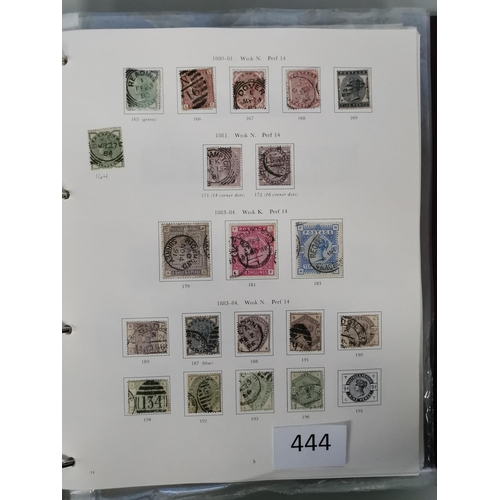 444 - GB MISC.  Collection in printed album  mixed condition  but better values generally good to fine inc... 