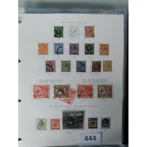 444 - GB MISC.  Collection in printed album  mixed condition  but better values generally good to fine inc... 