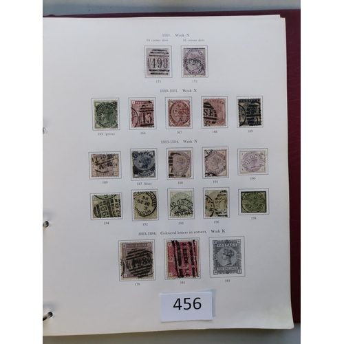 456 - GB MISC.  1840-1970 collection in printed album  very mixed condition  but incl. a sound used 1840 1... 