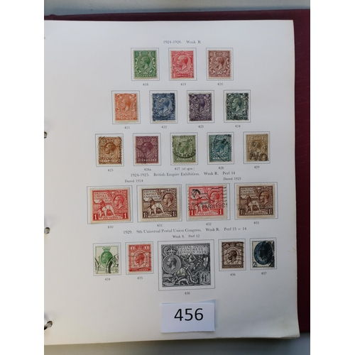 456 - GB MISC.  1840-1970 collection in printed album  very mixed condition  but incl. a sound used 1840 1... 