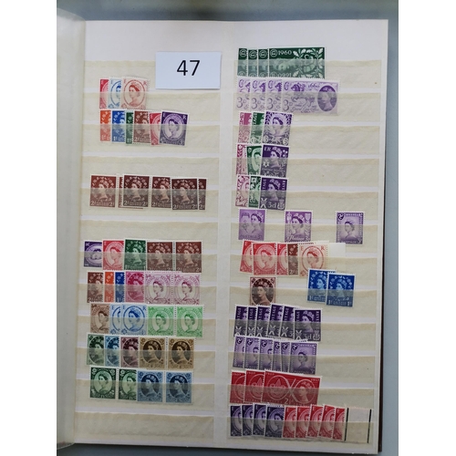 47 - MIXED WORLD.  Collection of c.1950's  1960's UM BC in 2 stockbooks  mainly fine  incl. part defin se... 