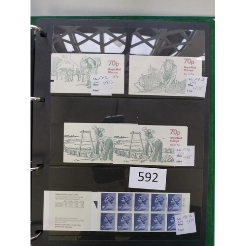 592 - ***VIDEO AVAILABLE*** DECIMAL MACHINS.  VARIETIES. UM collection on stocksheets in binder  incl. 43p... 