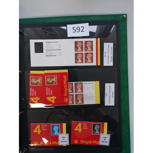 592 - ***VIDEO AVAILABLE*** DECIMAL MACHINS.  VARIETIES. UM collection on stocksheets in binder  incl. 43p... 