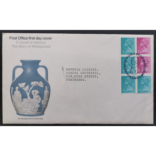 647 - BOOKLETS.  1972 Wedgwood £1 publicity booklet without stamps (as normal) and without denomination et... 