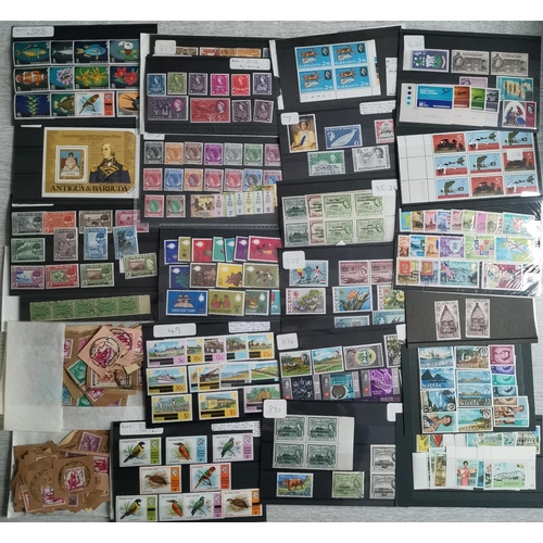 8 - MIXED WORLD.  5 small boxes full with cards  packets of BC KGV-early QE M/U  KGV including vals to 5... 