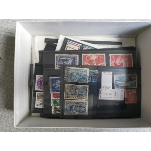 8 - MIXED WORLD.  5 small boxes full with cards  packets of BC KGV-early QE M/U  KGV including vals to 5... 