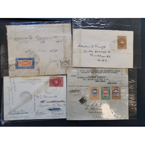 190 - YEMEN. COVERS. A range of c.late 1930's  early 1940's  incl. a couple of Censored  mostly to oversea... 