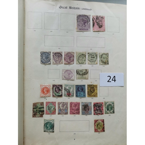 24 - MIXED WORLD. BC M and U collection in Imperial album  with general ranges. (100's)