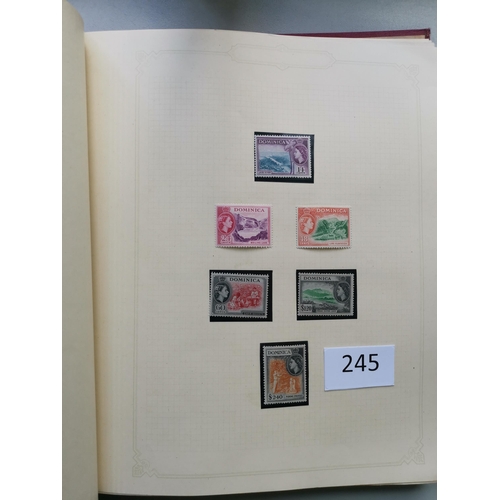 245 - DOMINICA. 1953-1970 collection  most issues both M (mainly unmounted) and FU  incl. defin sets  1966... 