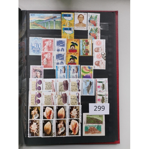 299 - INDIA. A collection of mainly early 1980's to late 1990's in stockbook  many issues both UM and FU. ... 