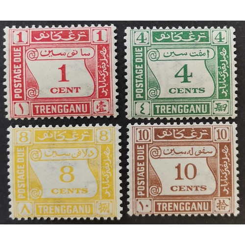 331 - MALAYSIA. TRENGGANU. 1937 Postage Due set M. D1-4. Cat. £170. (4)