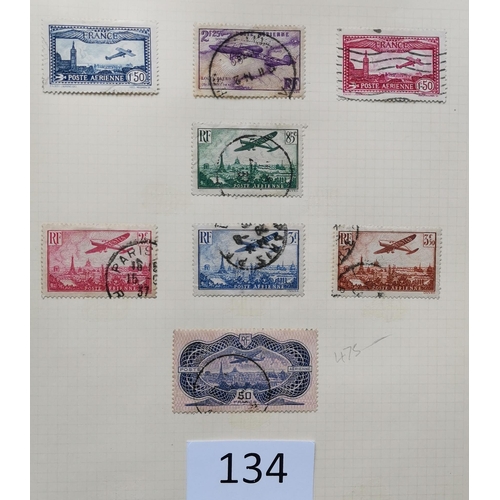 134 - FRANCE.  A good middle period collection in album  much M incl. 1929-33 defins to 20f red-brown  193... 