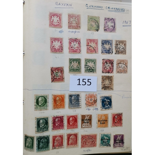 155 - GERMANY.  Early to c.1960's collection  noted some better 1949 to early 1950's commem sets used  All... 