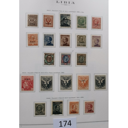 174 - ***VIDEO AVAILABLE*** ITALY.  COLONIES. A valuable collection in superb Marini boxed printed hingele... 