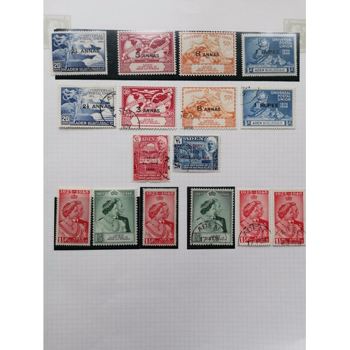 212 - ADEN.  STATES. 1940's  1950's collection of M or FU defins  and commem sets with some duplication. C... 