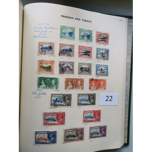 22 - MIXED WORLD.  BRITISH WEST INDIES. QV to early QE M and U collection in well-filled album  varied co... 