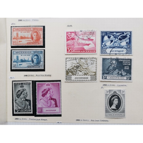 229 - ASCENSION.  KGVI range incl. Silver Wedding x 2 UM sets and FU x 1 set. (41)