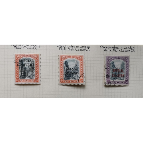 254 - BAHAMAS.  1906-1935 used collection  mainly fine  incl. 1906-11 to 6d  1920 Peace  1921-29 Staircase... 