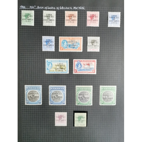 255 - BAHAMAS.  1921-59 M collection incl. 1930 Tercentenary 1938-52 to 5/- (3 incl. first printing) and £... 