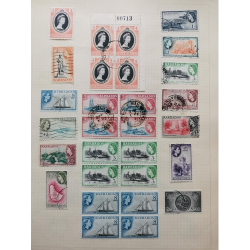 261 - BARBADOS.  Collection on leaves M or U from 1871 to 1979 incl. 1897-98 5d to 10d M  range of KEVII a... 