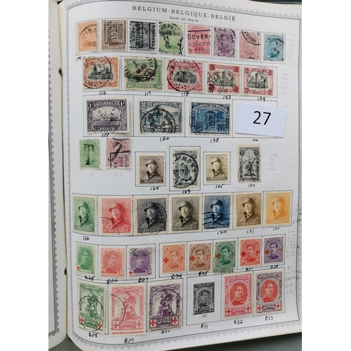 27 - MIXED WORLD.  M and U collection of A-B countries in large Global album  many useful oddments with n... 