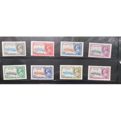 33 - MIXED WORLD.  1935 Silver Jubilee complete (less Ascension) though incl. Egypt  M/o.g.  some vals wi... 