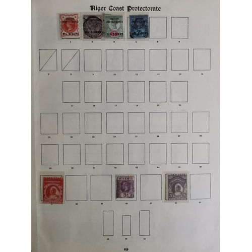 466 - NIGERIA.  1914-29 M vals to 10/- (4) and £1  used range to 10/-  1921-32 10/- M  1936 to £1 M etc. (... 