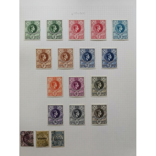 537 - SWAZILAND.  KGV-VI clean M and U collection incl. 1933 to 10/- M  1948 SW M and FU  a fine range of ... 